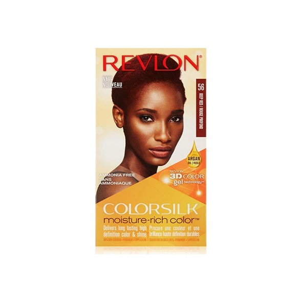 Revlon ColorSilk Moisture-Rich Hair Color, [56] Deep Red 1 Application