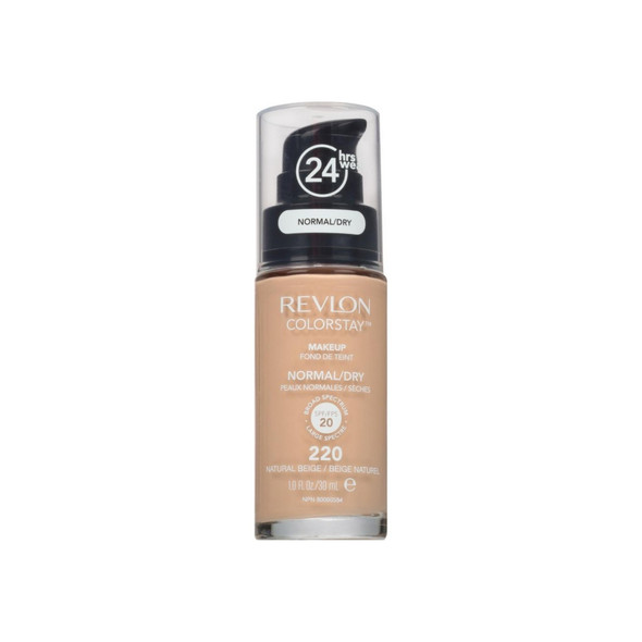 Revlon ColorStay for Normal/Dry Skin Makeup, Natural Beige [220] 1 oz