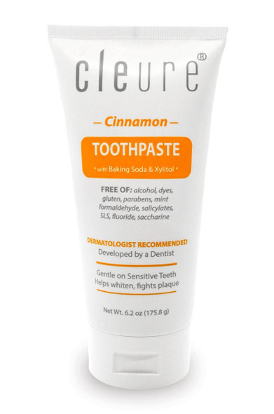 Cleure Toothpaste - Cinnamon Mint Free Cinnamon