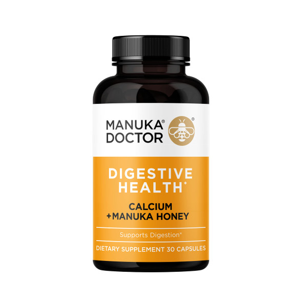 Manuka Doctor Digestive Health Calcium + Manuka Honey 30 Capsules
