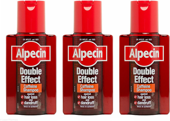 Multibuy 3x Alpecin Double Effect Caffeine Shampoo - 200ml