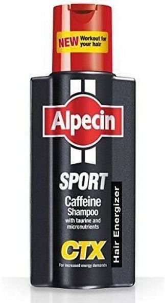 THREE PACKS of Alpecin Sport Caffeine Shampoo 250ml