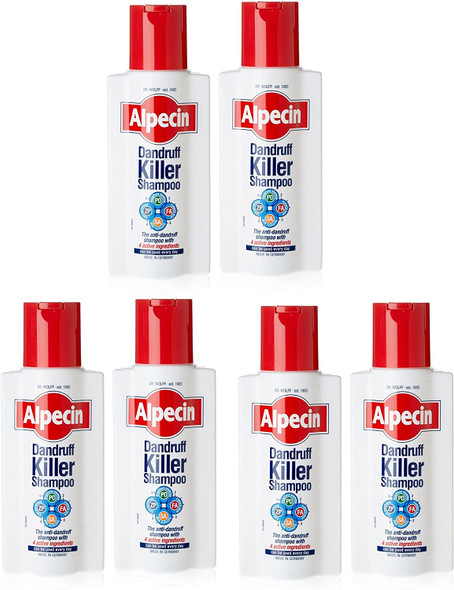 Alpecin Dandruff Killer Shampoo 250ml (Pack 6)