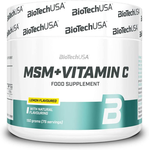 Biotech USA MSM + Vitamin C 150G