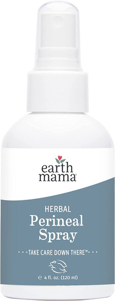 Earth Mama Postpartum Recovery Kit | Take Care Down There® with Organic Perineal Balm & Herbal Perineal Spray, 2-Piece Set