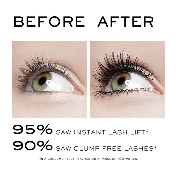 LANCOME Lash Idôle Lash Lifting & Volumizing Mascara for up to 24H Wear, Smudge Proof, Lengthening and Curling - Black