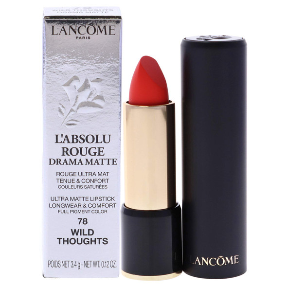 Lancome LAbsolu Rouge Drama Matte Lipstick - 78 Wild Thoughts Women Lipstick 0.12 oz