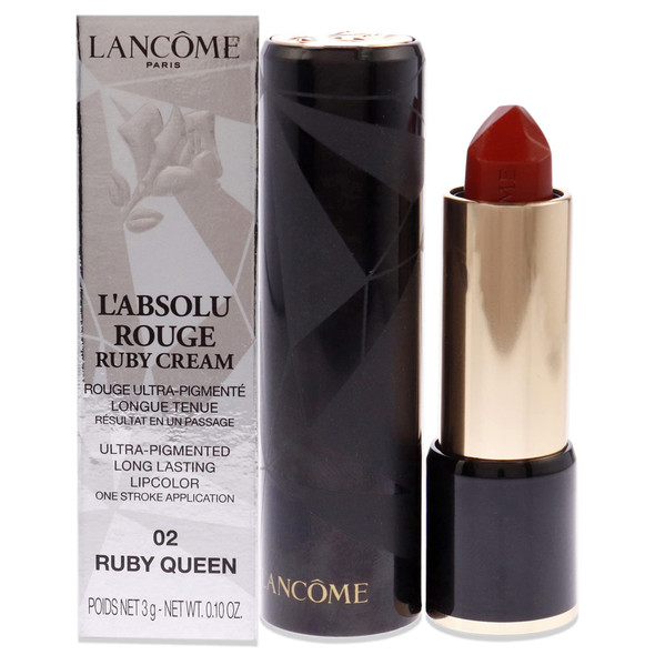 Lancome LAbsolu Rouge Ruby Cream Lip Color - 02 Queen Ruby Women Lipstick 0.1 oz