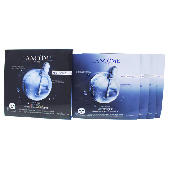 LANCOME Advanced Genifique Hydrogel Melting Mask By Lancome for Women - 4 X 0.98 Oz Mask, 4count