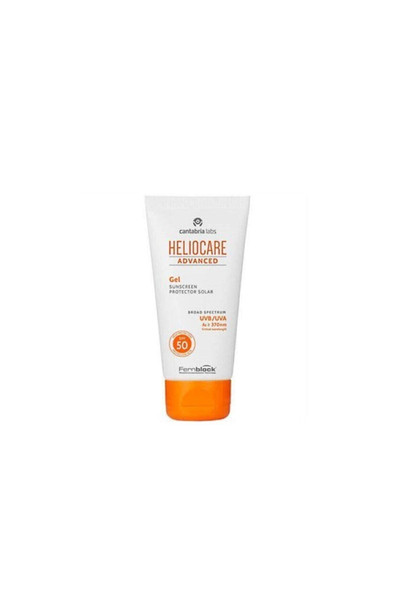 Heliocare Advanced Gel Spf 50 50Ml / Lightweight Gel Sunscreen For Face / Daily Uva And Uvb Anti-Ageing Sun Protection / Combination, Oily And Normal Skin Types / Matte Finish