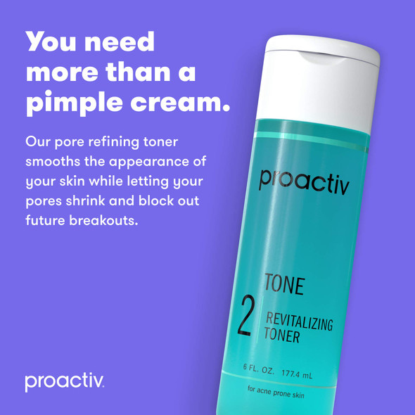 Proactiv Hydrating Facial Toner for Sensitive Skin - Alochol Free Toner for Face Care - Pore Tightening Glycolic Acid and Witch Hazel Formula - Acne Toner to Balance Skin and Remove Impurities, 6 oz.