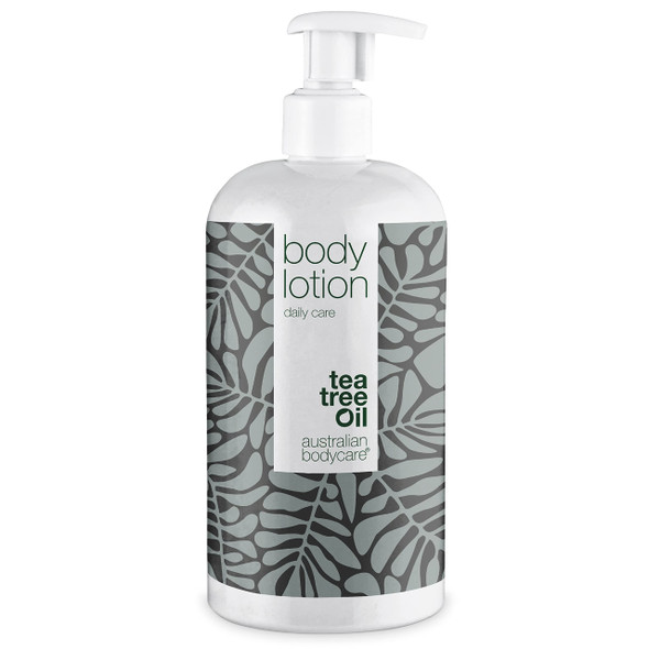 Australian Bodycare Body Lotion for Women & Men 500 ml | Tea Tree Oil Body Lotion against Dry Skin | Daily care Relieve pimples, Ringworm, Fungus, Jock Itch, Acne, Body Odor & smelly feet