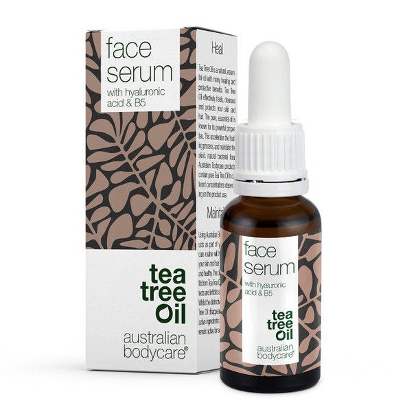 Hyaluronic Acid Serum 2% + Vitamin B5 - 30 ml | Contains Natural Tea Tree Oil | Reduces fine lines and adds glow to the skin | Suitable for all skin types, especially sensitive or mature skin | Vegan