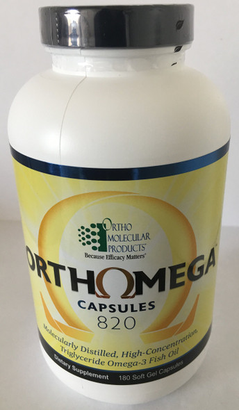 Ortho Molecular Products, Orthomega 180 softgels