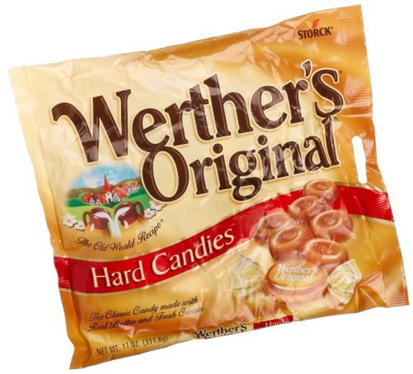 Werther's Original Hard Candies, 10-Ounce Bags (Pack of 12)