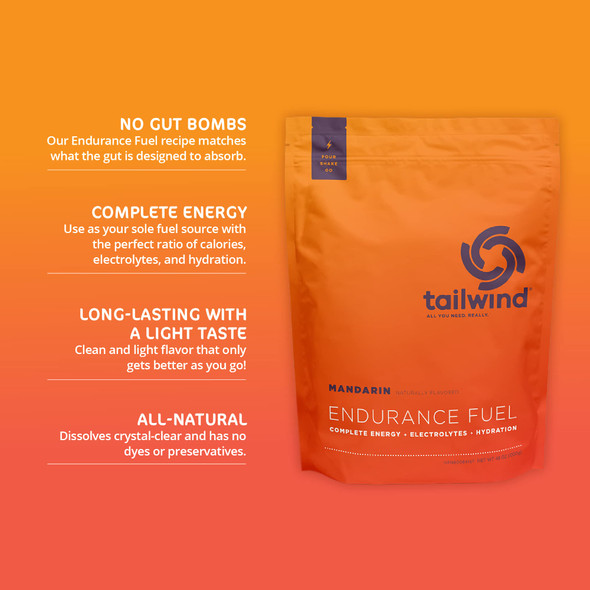 Tailwind Nutrition Endurance Fuel 50 Serving Orange Flavour