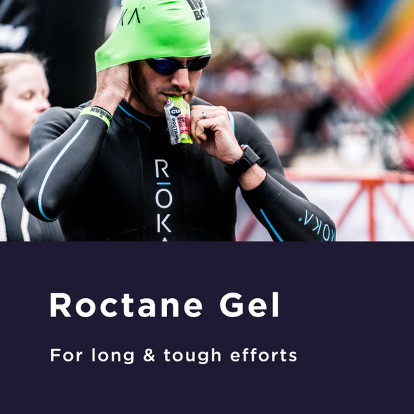 GU Energy Roctane Ultra Endurance Energy Gel Vegan Gluten-Free Kosher and Dairy-Free On-The-Go Sports Nutrition for Running Biking Hiking or Skiing
