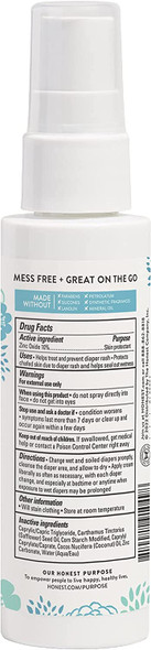 The Honest Company Sprayable Diaper Rash Cream 2 Fl. Oz.