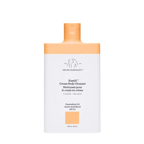 Drunk Elephant Kamili Cream Body Cleanser. Replenishing and Soothing Cream Body Cleanser. (8 fluid ounces)