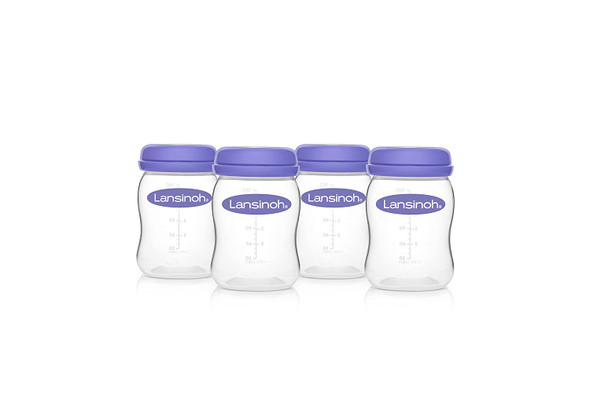 Lansinoh Breastmilk Storage Bottles (Pack of 4)