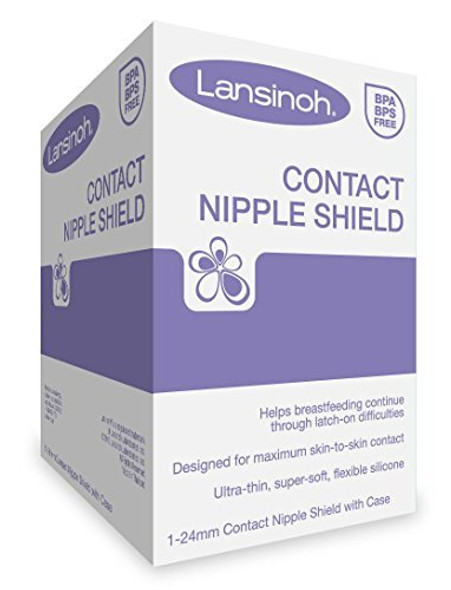Lansinoh Nipple Shield for Breastfeeding, 1ct 24 Milimeter