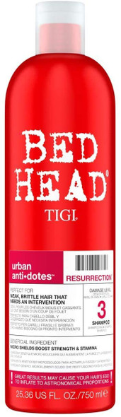 TIGI Bed Head Resurrection (2) Shampoo/(2) Conditioner (25.36oz x4) Double Duo