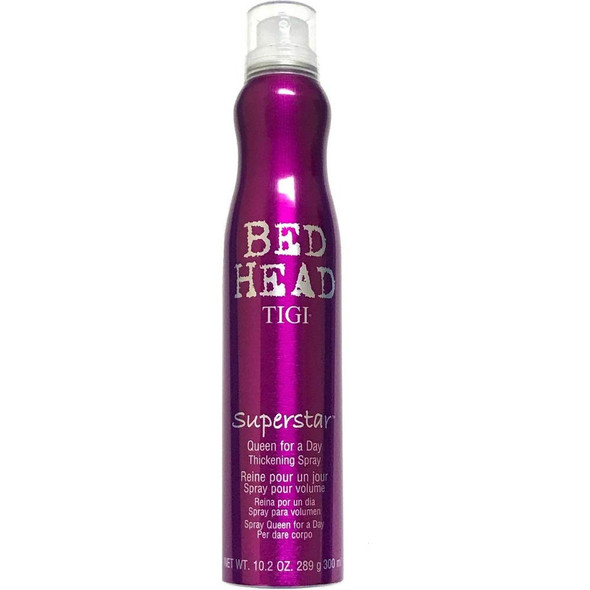 TIGI Bed Head Superstar Queen for a Day Thickening Spray, 10.2 oz (Pack of 2)