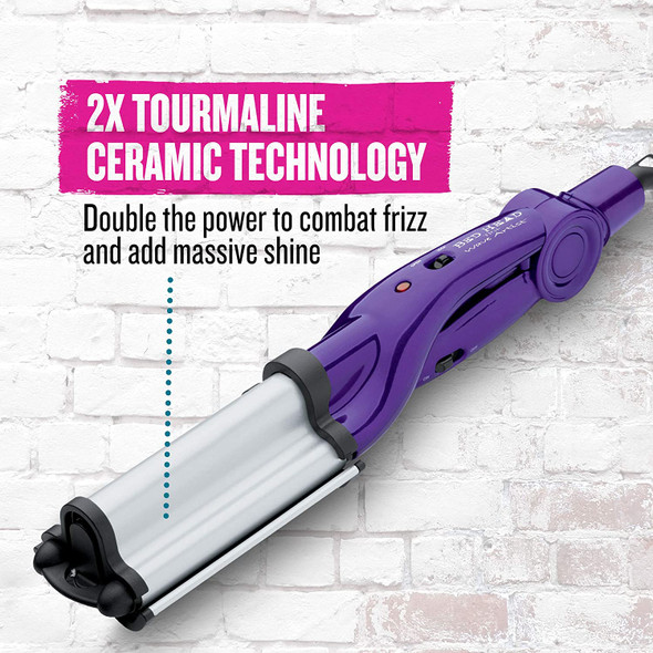 Bed Head Wave Artist Deep Waver | Combat Frizz and Add Massive Shine for Beachy Waves, (Purple)