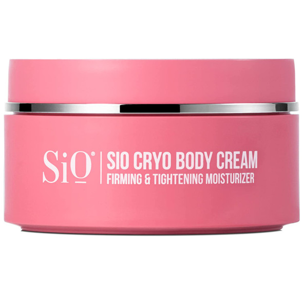 SiO Cryo Body Cream - Deeply Moisturizing, Anti-Aging Lotion Formulated For Multifunctional Full-Body Skin Contouring, Toning & Smoothing With Premium Cryotherapy Ingredients