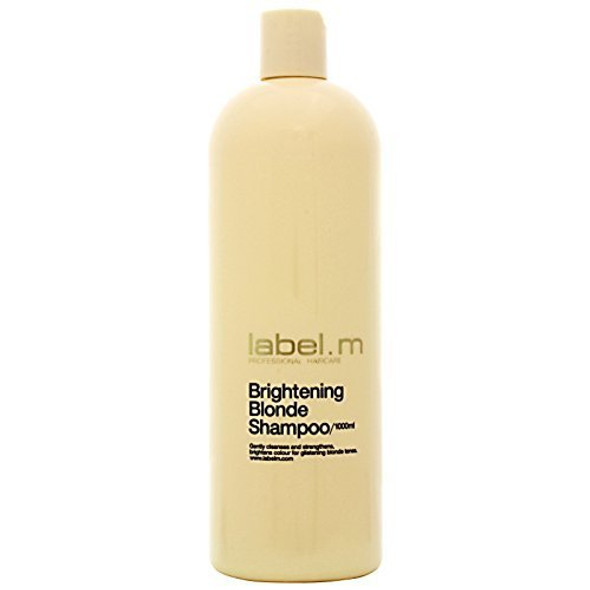 Label.m Brightening Blonde Shampoo 33.8 Oz (1000 ml) by Label.M Professional Haircare