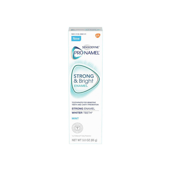 Sensodyne Pronamel Strong & Bright Enamel Toothpaste, Mint 3 Oz