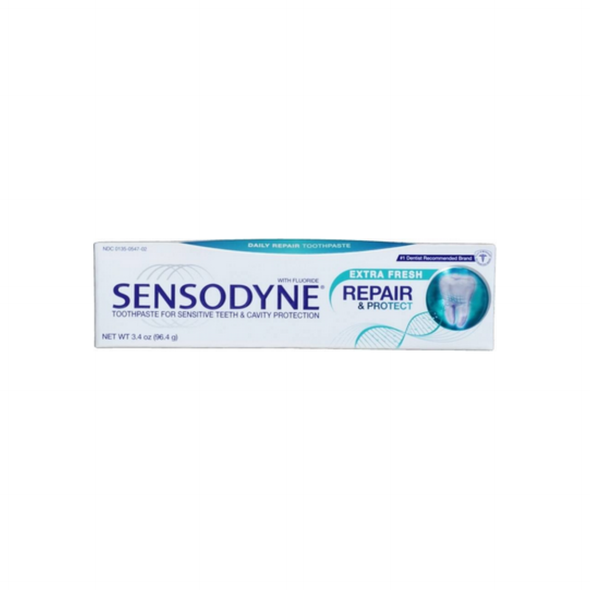 Sensodyne Repair & Protect Fluoride Toothpaste, Extra Fresh Toothpaste 3.4 oz