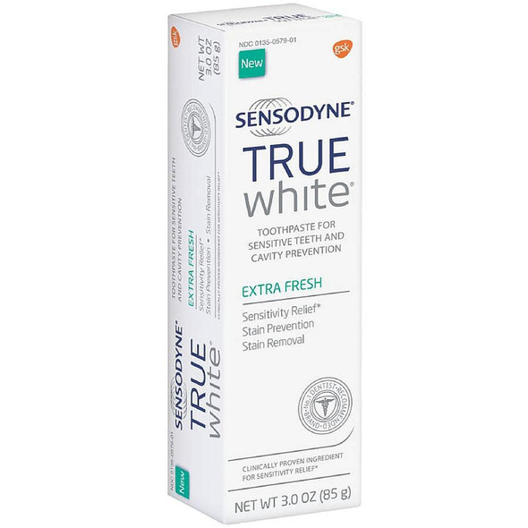 Sensodyne True White Toothpaste, Extra Fresh 3 Oz