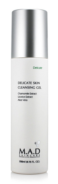 M.A.D Skincare Delicate Skin Cleansing Gel - Extra Gentle 6.75 oz.