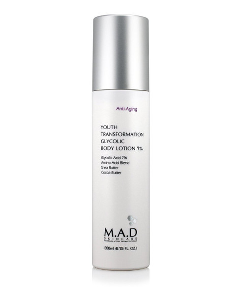 M.A.D Skincare Youth Transformation Glycolic Body Lotion 7% 200 ml.