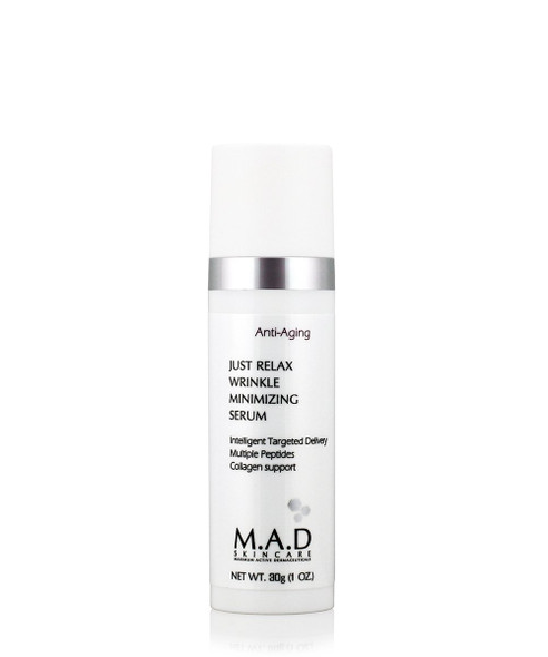 M.A.D Skincare Anti-Aging Just Relax Wrinkle Minimizing Serum 1 oz.