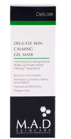 M.A.D Skincare Delicate Skin Calming Gel Mask 2 oz.