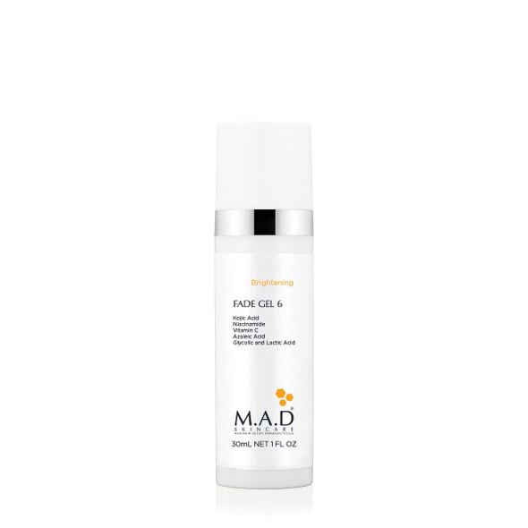 M.A.D Skincare Brightening Fade Gel 6 - Spot Treatment Serum (For Sun/age Spots, Freckles & Discolorations)