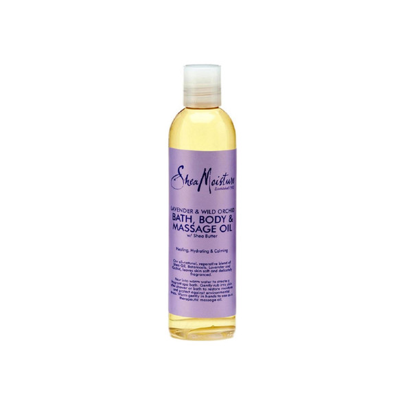 Shea Moisture Bath, Body & Massage Oil Lavender & Wild Orchid 8 oz