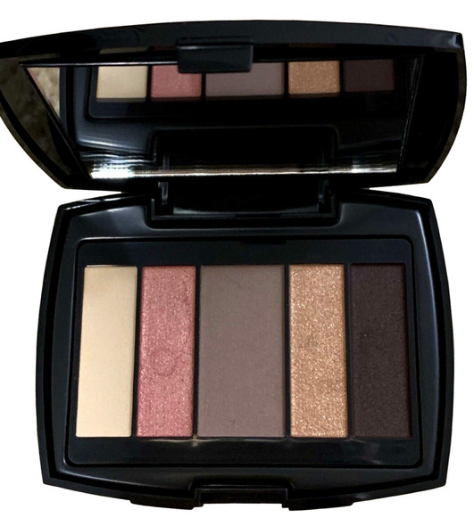Lancome Color Design Eye Brightening, All-in-One 5 Shadow and Liner Palette, 0.07 oz. / 2 g  (Parisian Style)