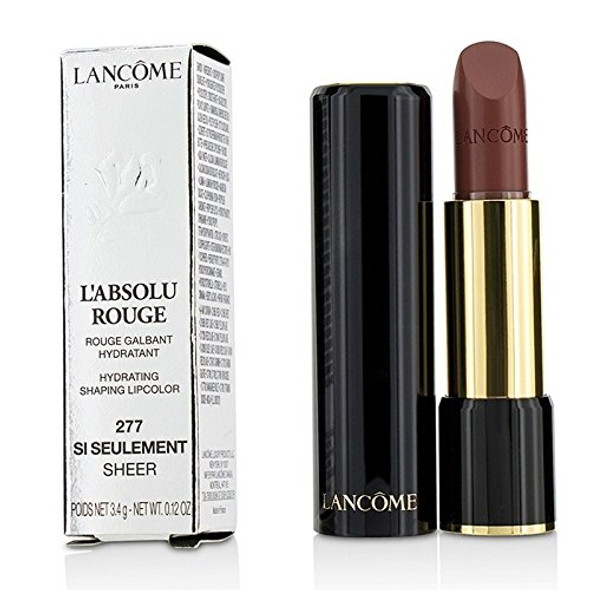 Lancome L' Absolu Rouge Hydrating Shaping Lipcolor # 277 Si Seulement (sheer) 3.4g/0.12oz