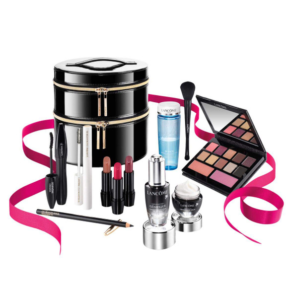 Lancome 2019 Holiday Beauty Box in GLAM Collection, 11 Full Size Best Sellers Favorites Set