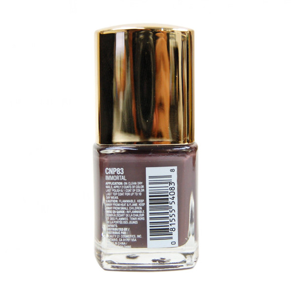 L.A. COLORS Color Last Nail Polish, Immortal , 1 Ounce, (CNP83)