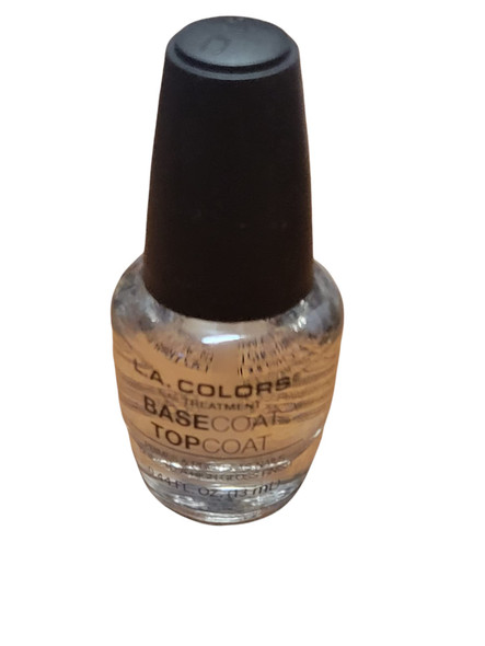 L.A. COLORS Color Craze LAC Nail Treatment Polish # NP195 BASE COAT TOP COAT