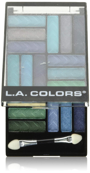 L.A. COLORS 18 Color Eyeshadow Palette, Shady Lady, 0.70 Oz