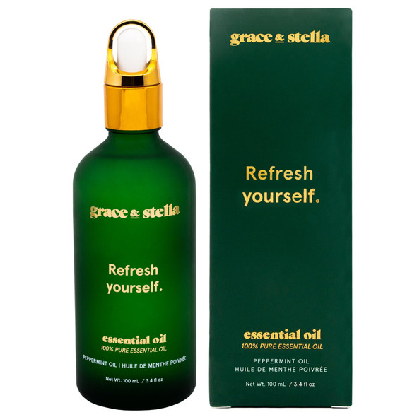 grace & stella peppermint essential oil