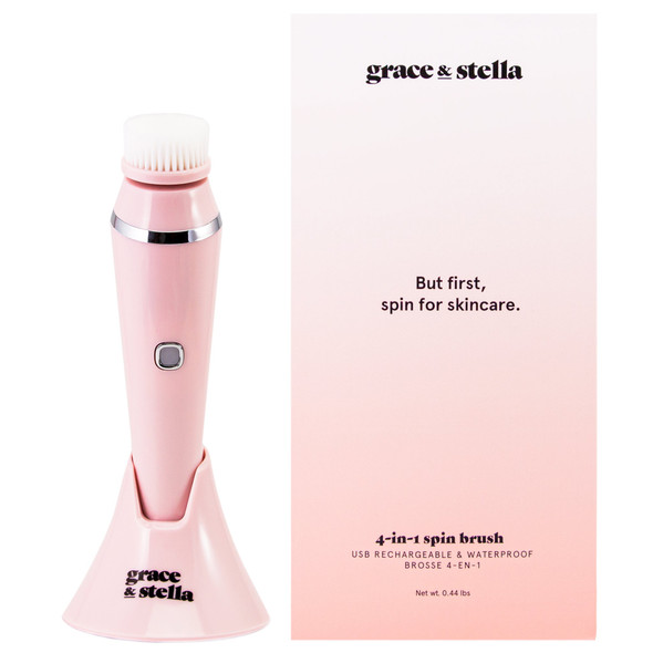 grace & stella 4-in-1 spin brush