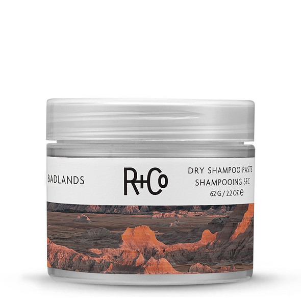 R+Co Badlands Dry Shampoo Paste, Volumizing Texture and Oil Absorber, 2.0 Oz
