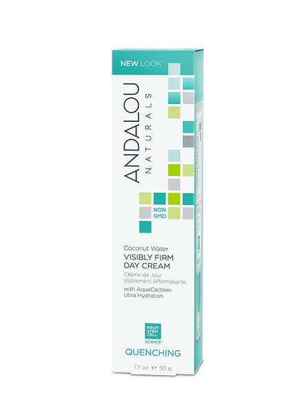 Andalou Naturals Coconut Water Visibly Firm Day Cream, 1.7 Ounces