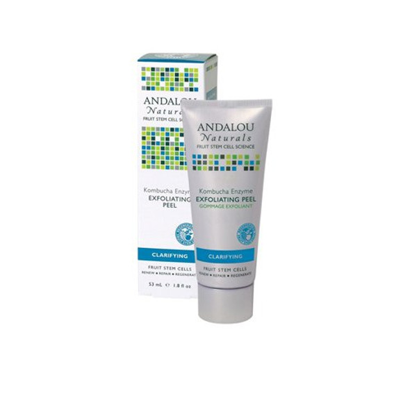 Andalou Naturals Exfoliating Peel,Kombucha, 1.8 Oz